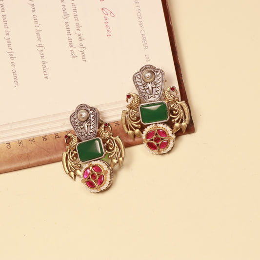 Manikarnika Tribal Grace Earrings