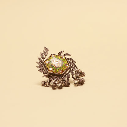 Rustique-Halo- Adjustable Ring