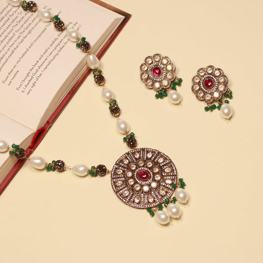 Royal Enigma Necklace Set - ELYSIAN GODDESS