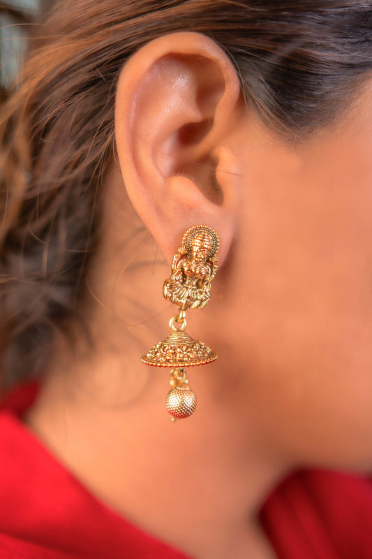 Graceful Padmavati Laxmi Ji Earrings