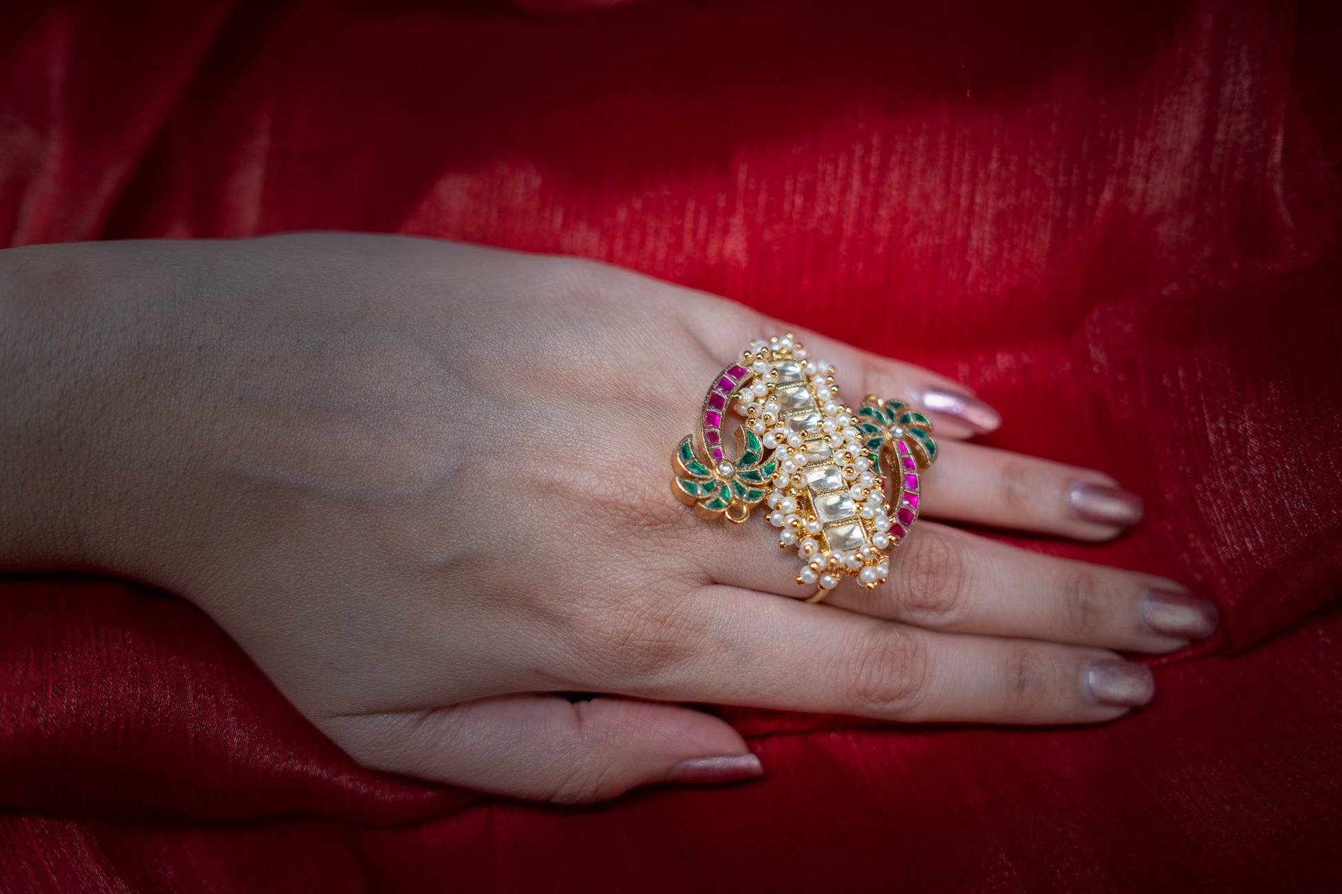 Dazzling Fortitude Adjustable Ring - ELYSIAN GODDESS