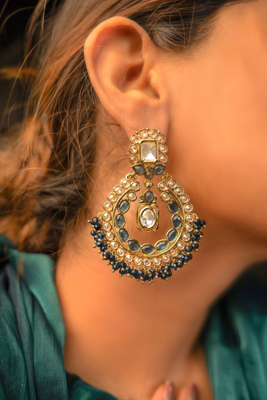 Noor Celestial Glow Polki Earrings