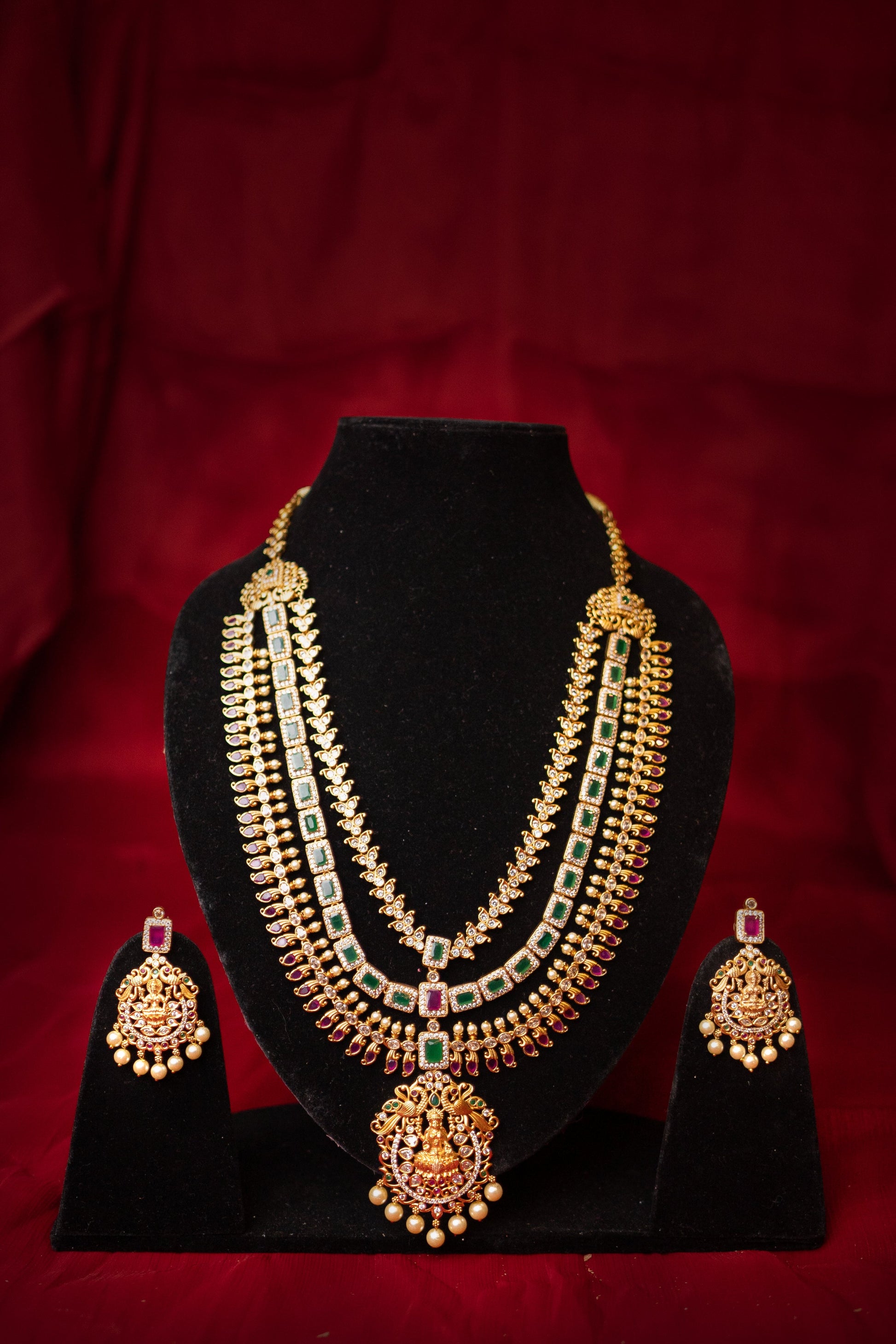 Timeless Padma Laxmi Necklace - ELYSIAN GODDESS