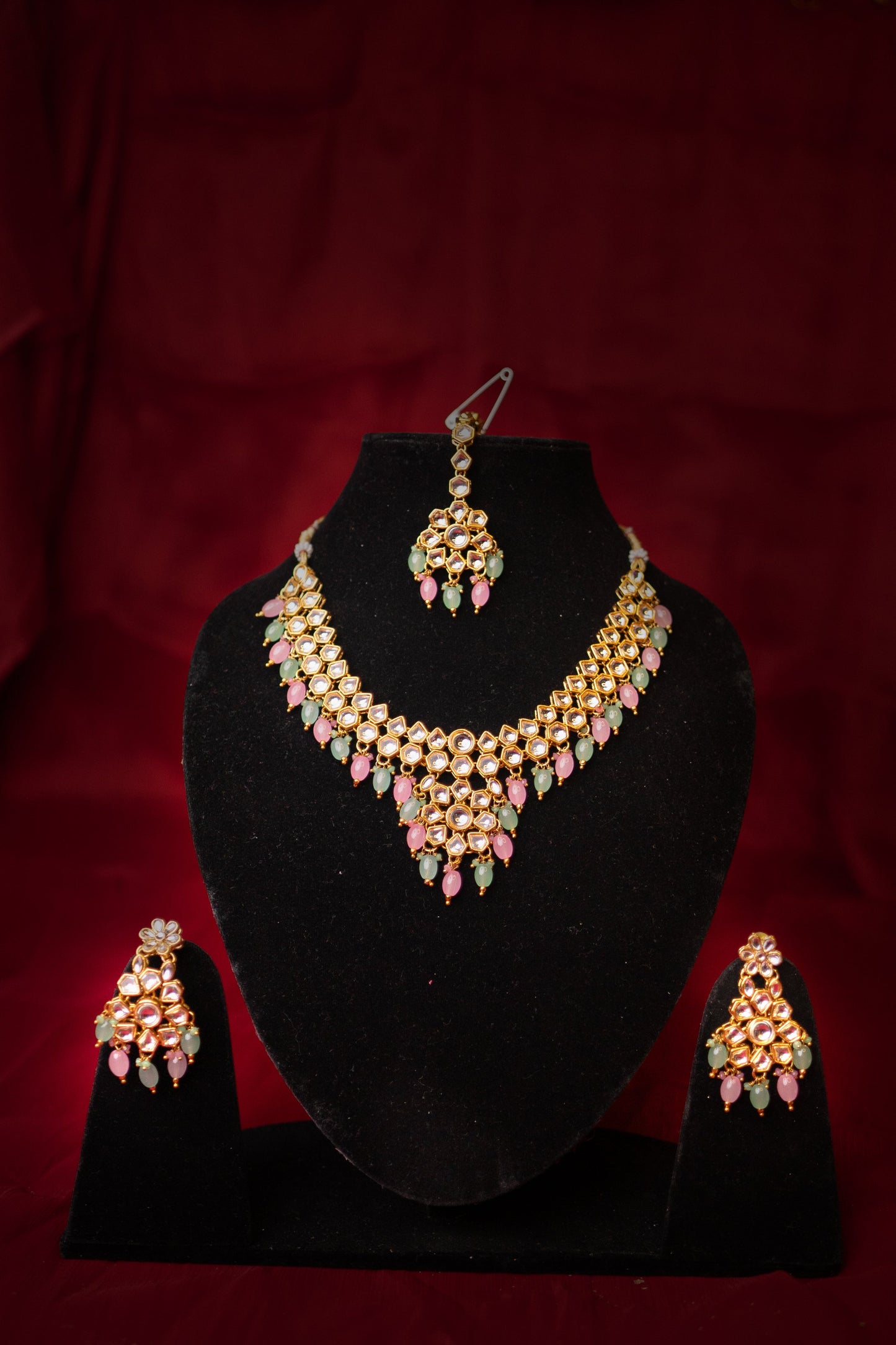 Eternal Noor Kundan Necklace Set - ELYSIAN GODDESS