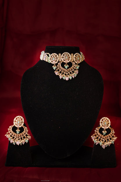 Urmila Polki Choker Necklace Set
