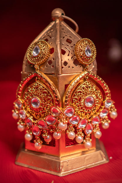 Illuminated Padmavati Kundan Earrings