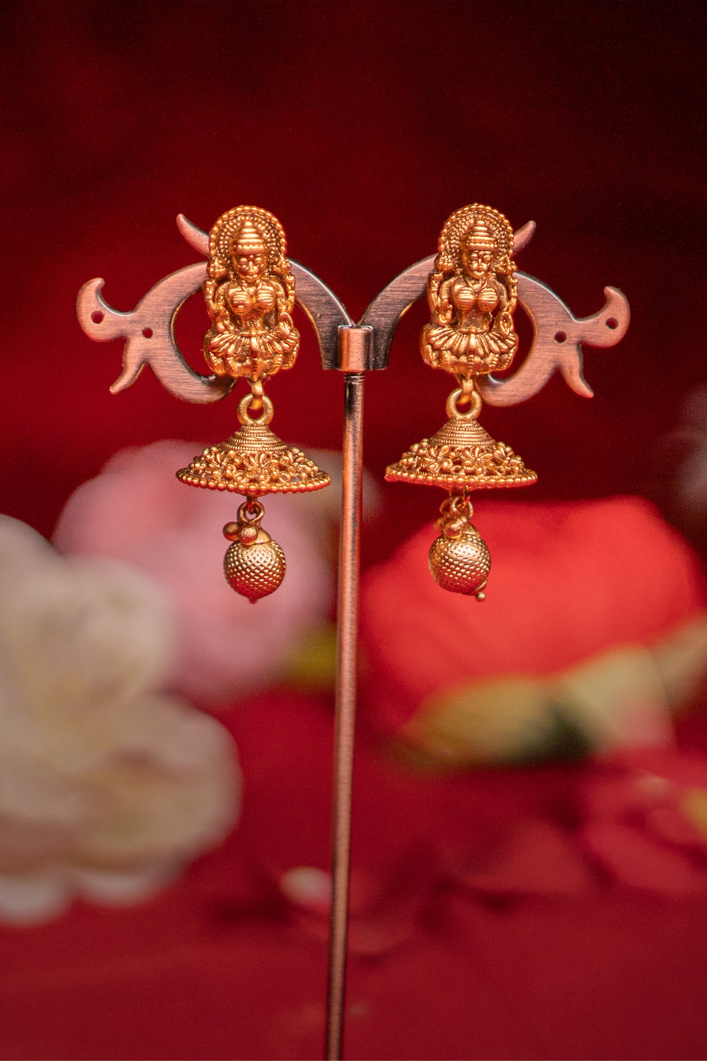 Graceful Padmavati Laxmi Ji Earrings